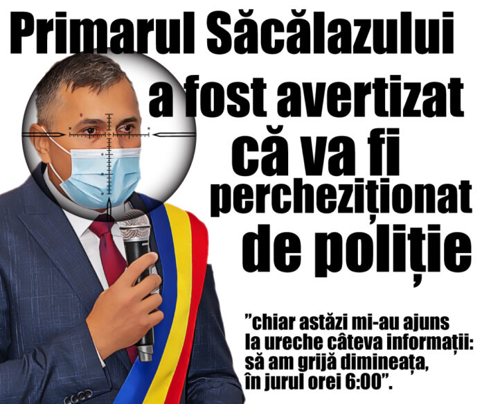 primar comuna sacalaz, nicu viorel, politie